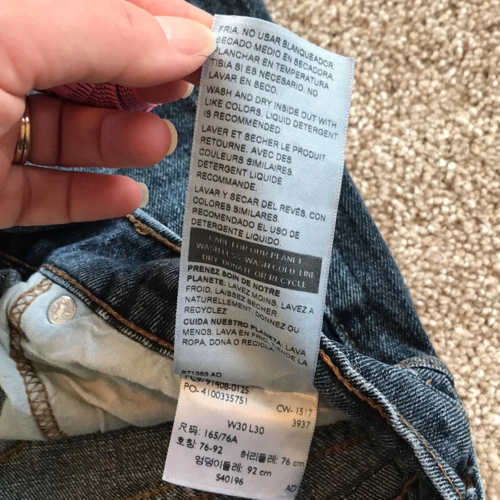 Levi Strauss Signature Relaxed Fit Denim Jeans
